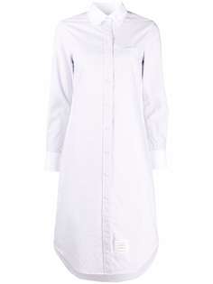 Thom Browne платье-рубашка в полоску
