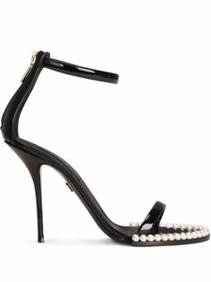 Dolce & Gabbana босоножки с искусственным жемчугом