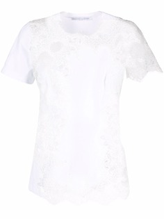 Ermanno Scervino блузка с кружевной вышивкой