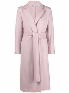 RED Valentino шерстяное пальто с поясом