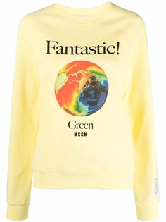 MSGM толстовка Fantastic с логотипом
