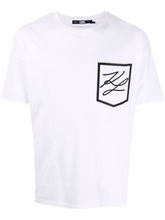 Karl Lagerfeld футболка с логотипом