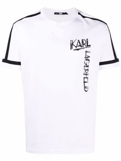 Karl Lagerfeld футболка с логотипом