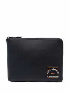 Karl Lagerfeld сумка для ноутбука RSG из сафьяновой кожи