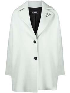 Karl Lagerfeld пальто со складками