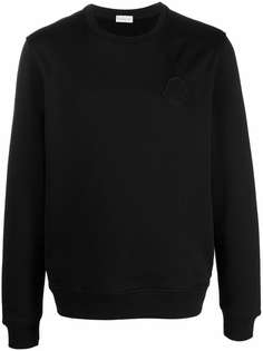 Moncler толстовка с нашивкой-логотипом