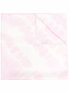 Givenchy шелковый платок с принтом тай-дай