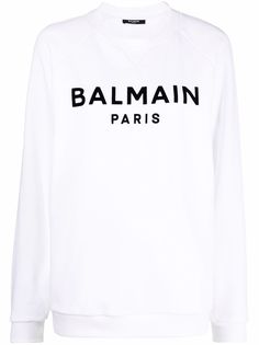 Balmain толстовка с рукавами реглан и логотипом