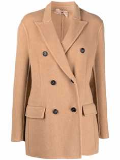 Nº21 двубортное пальто с заостренными лацканами