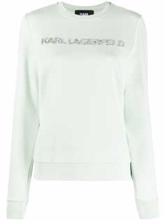 Karl Lagerfeld толстовка Kandy Krush с логотипом