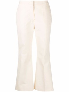 Jil Sander расклешенные брюки