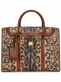 Dolce & Gabbana сумка с леопардовым принтом