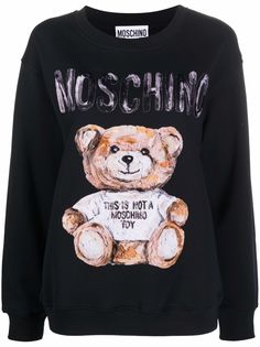 Moschino толстовка с графичным принтом