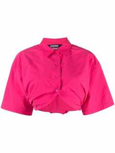 Jacquemus укороченная рубашка La Chemise Ballu