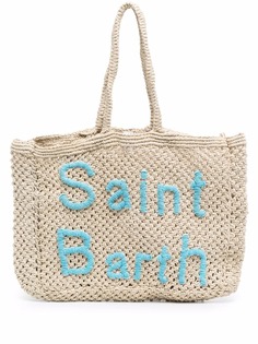 Mc2 Saint Barth сумка-тоут с вышитым логотипом
