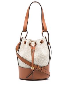 LOEWE маленькая сумка Balloon с узором Anagram