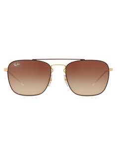 Ray-Ban солнцезащитные очки в квадратной оправе