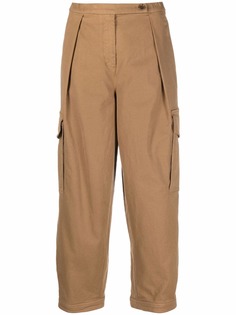 Aspesi укороченные брюки строгого кроя