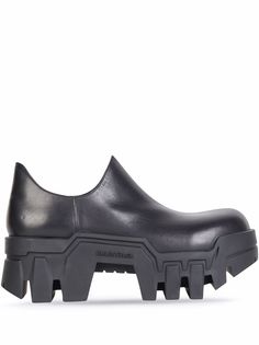 Balenciaga туфли Bulldozer на платформе