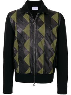 Salvatore Ferragamo куртка с геометричным принтом