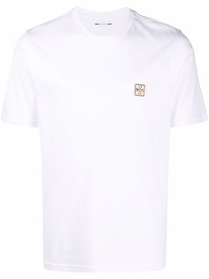 Jacob Cohen футболка с нашивкой-логотипом