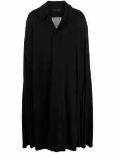 Yohji Yamamoto пальто миди на пуговицах