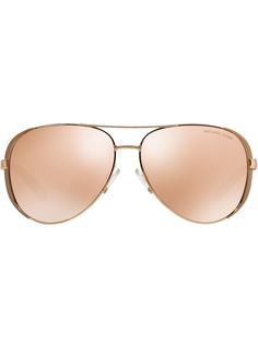 Michael Kors солнцезащитные очки-авиаторы с зеркальными линзами