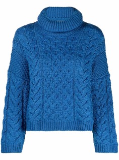 Isabel Marant Étoile джемпер Ingrid фактурной вязки