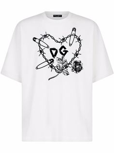 Dolce & Gabbana футболка с графичным принтом