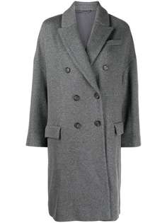 Brunello Cucinelli двубортное пальто