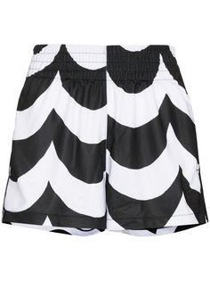 adidas шорты с принтом из коллаборации с Marimekko
