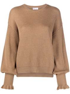 RED Valentino шерстяной джемпер с узкими манжетами