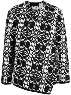Comme Des Garçons Homme Plus джемпер асимметричного кроя