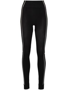 Off-White бесшовные легинсы с логотипом