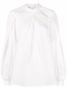 Alberta Ferretti блузка со сборками