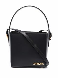 Jacquemus сумка-тоут Le seau carré с логотипом