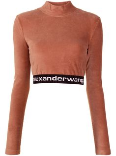 alexanderwang.t топ с высоким воротником
