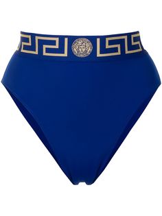 Versace плавки бикини с узором Greca