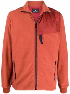 PS Paul Smith спортивная куртка на молнии с высоким воротником