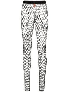 Wolford колготки с кристаллами из коллаборации с Amina Muaddi