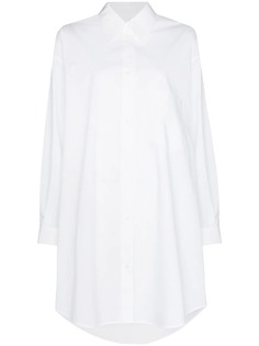 MM6 Maison Margiela платье-рубашка с заостренным воротником