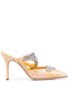 Manolo Blahnik туфли с кристаллами