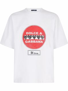 Dolce & Gabbana футболка с графичным принтом