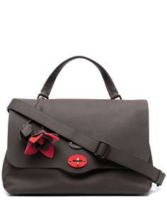 Zanellato сумка-тоут с цветочным декором