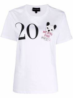 Emporio Armani футболка с графичным принтом