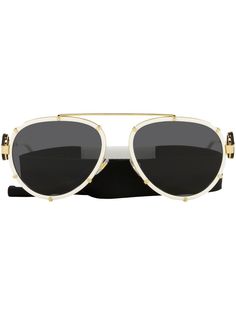 Versace Eyewear солнцезащитные очки-авиаторы