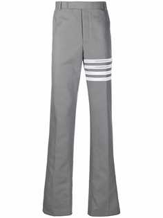 Thom Browne прямые брюки с полосками 4-Bar
