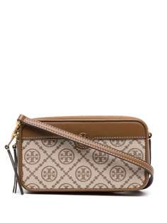 Tory Burch жаккардовая мини-сумка T Monogram