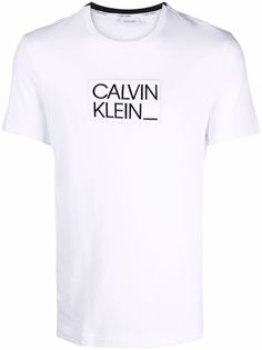 Calvin Klein футболка с нашивкой-логотипом