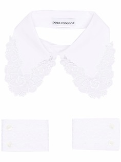 Paco Rabanne съемный кружевной воротник